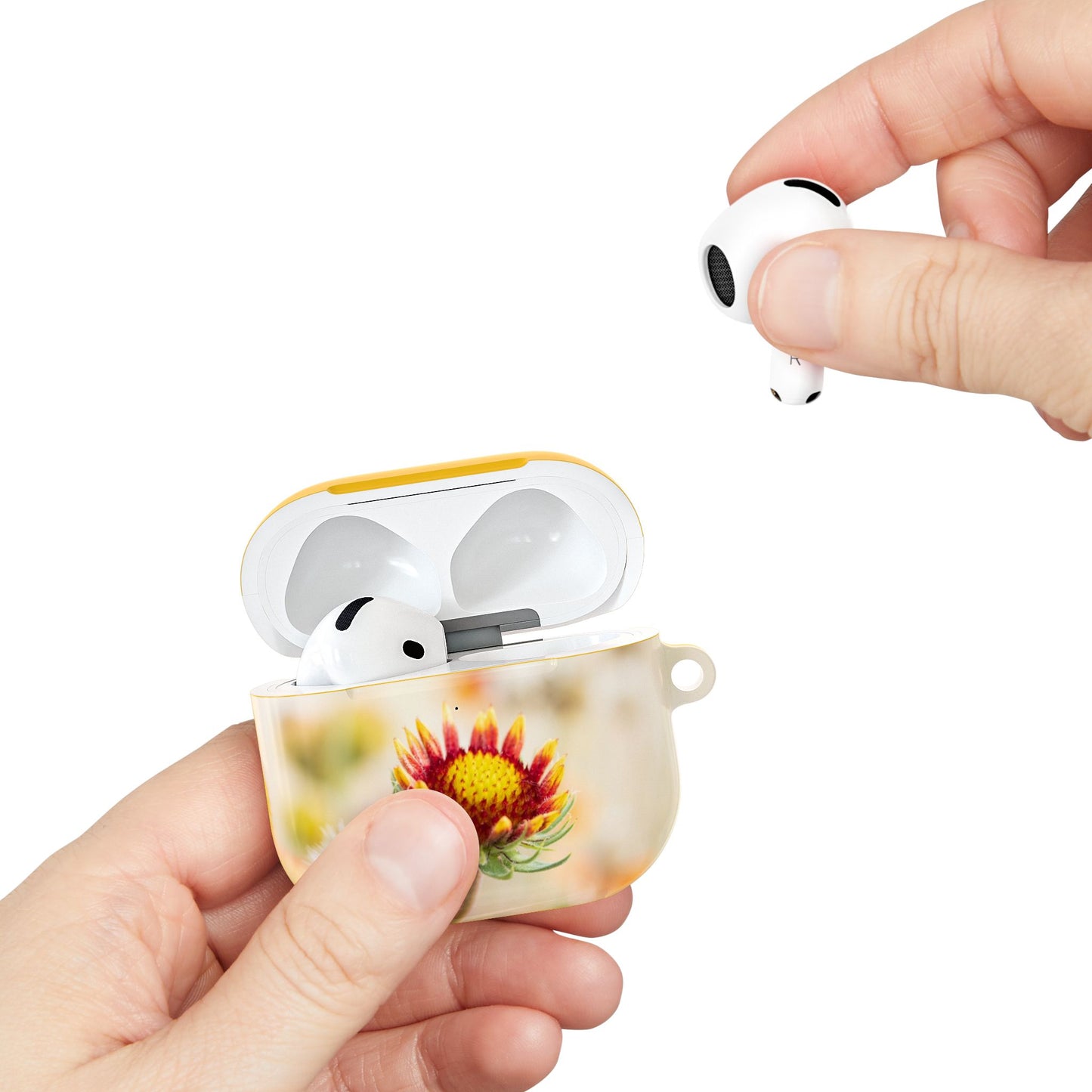 Yellow Wildflower AirPod Case — Floral Protective Case