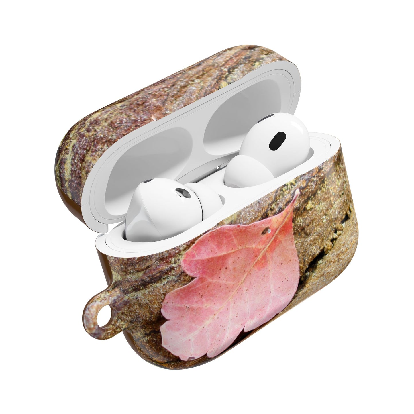 Leaf Print AirPod Case — Autumn Nature Protective AirPods Cover