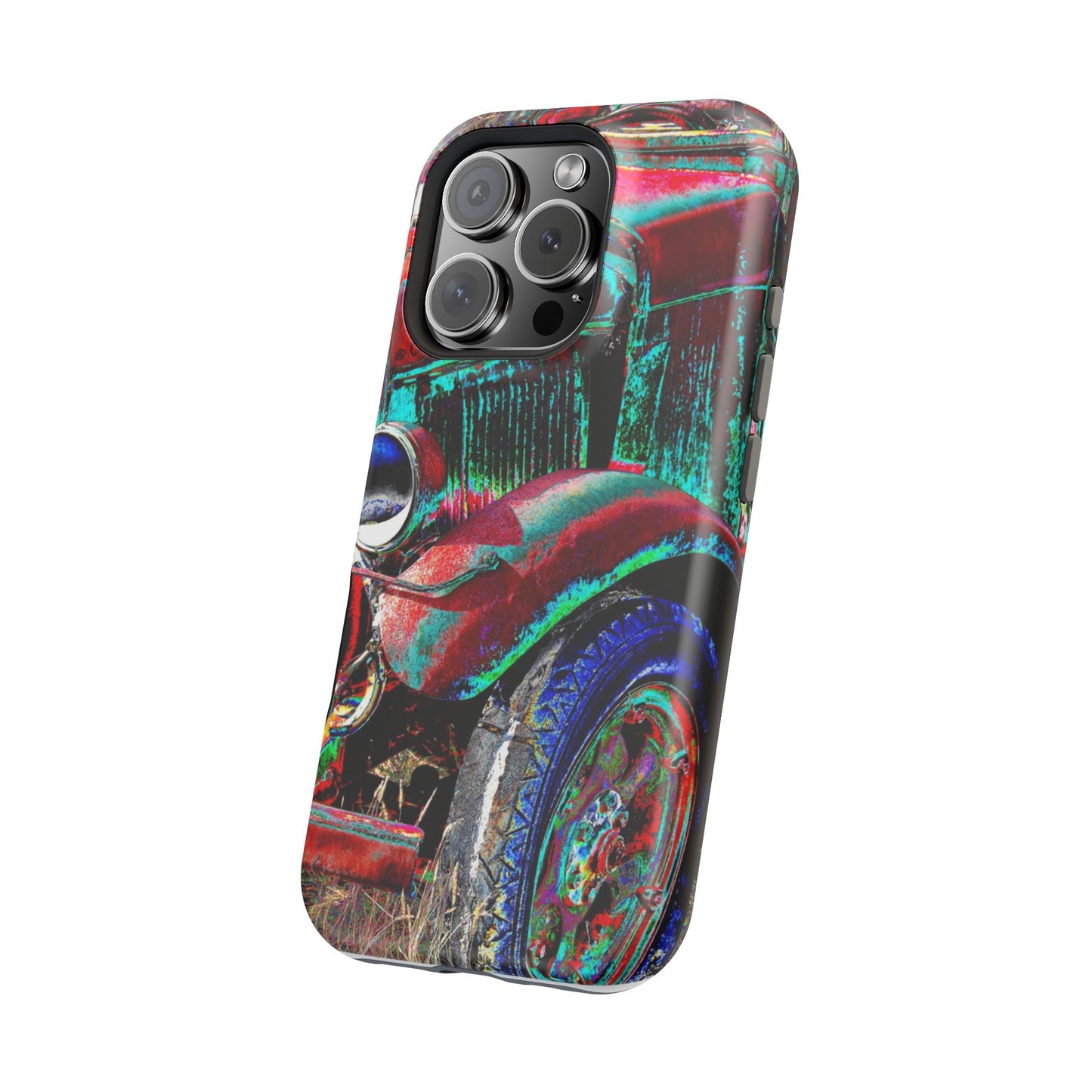 Vintage Car Magnetic Impact-Resistant Phone Case