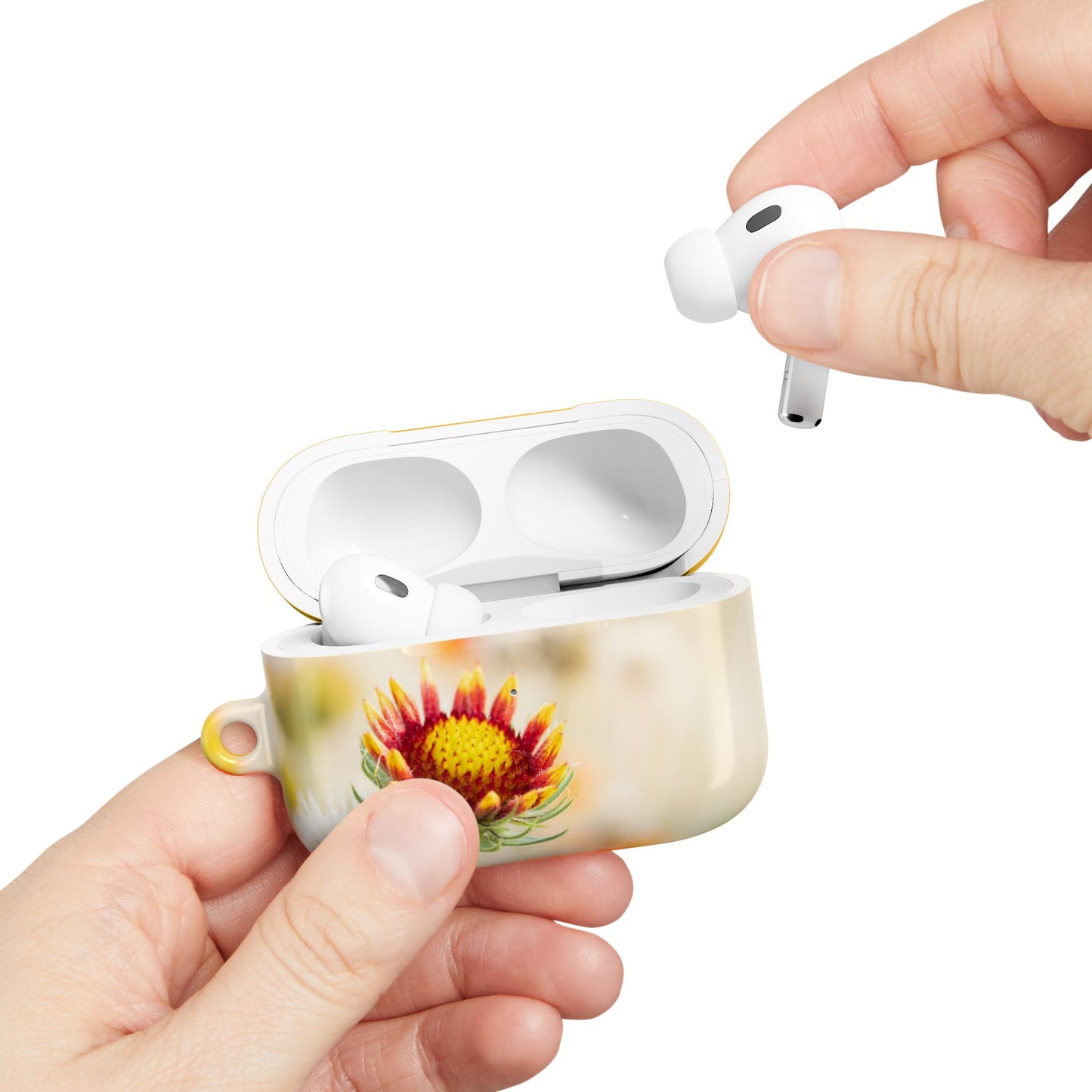 Yellow Wildflower AirPod Case — Floral Protective Case