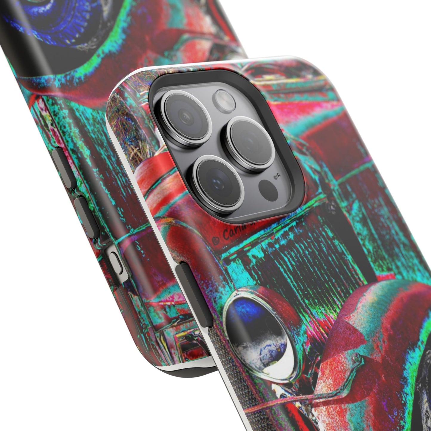 Vintage Car Magnetic Impact-Resistant Phone Case