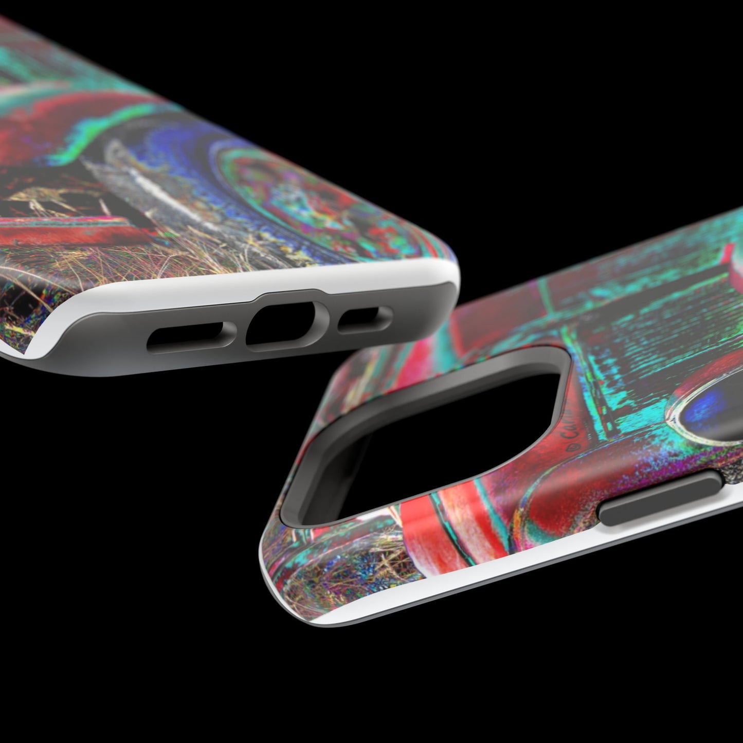 Vintage Car Magnetic Impact-Resistant Phone Case