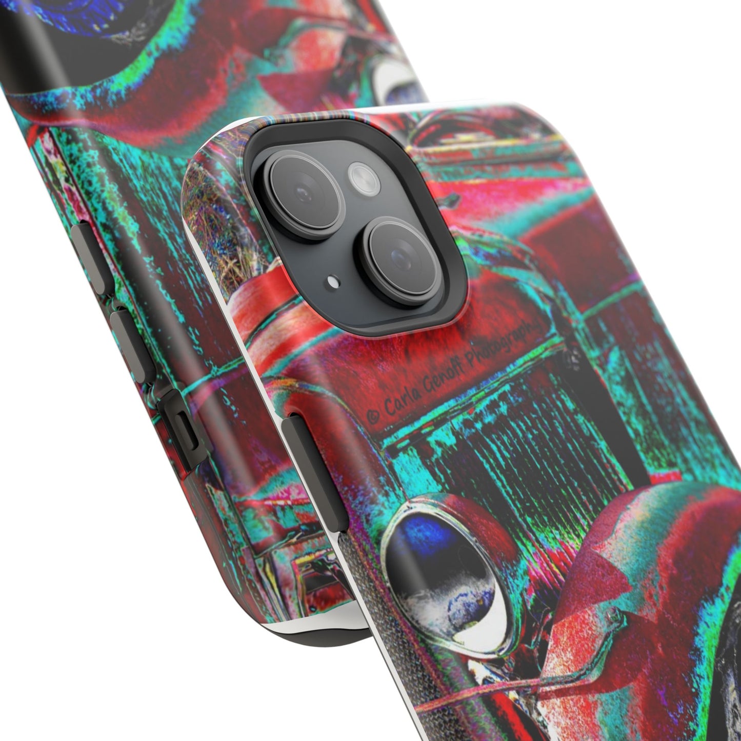 Vintage Car Magnetic Impact-Resistant Phone Case