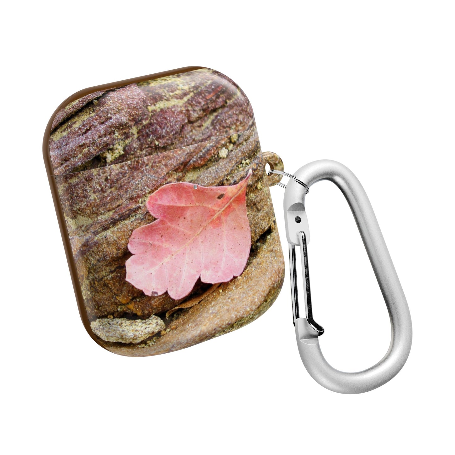 Leaf Print AirPod Case — Autumn Nature Protective AirPods Cover