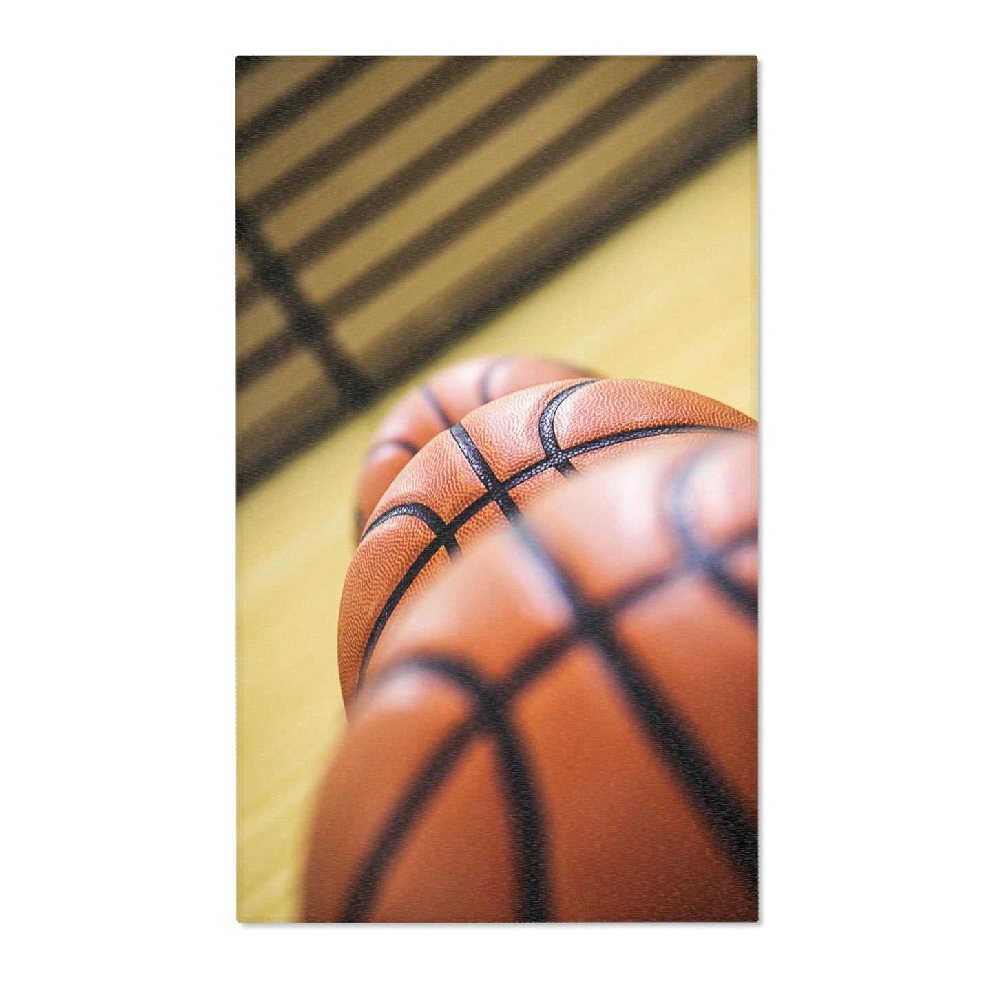 Basketball Court Area Rug – Indoor Sports Decor Rug