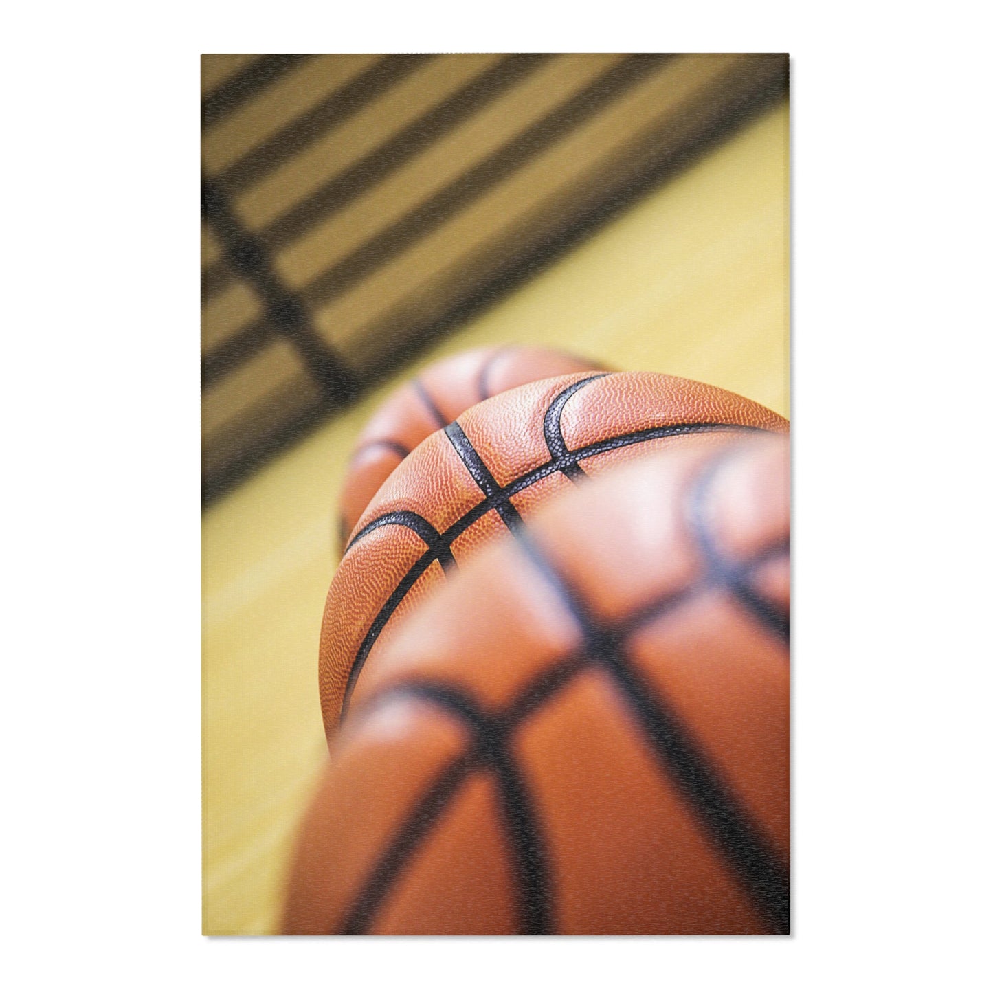 Basketball Court Area Rug – Indoor Sports Decor Rug