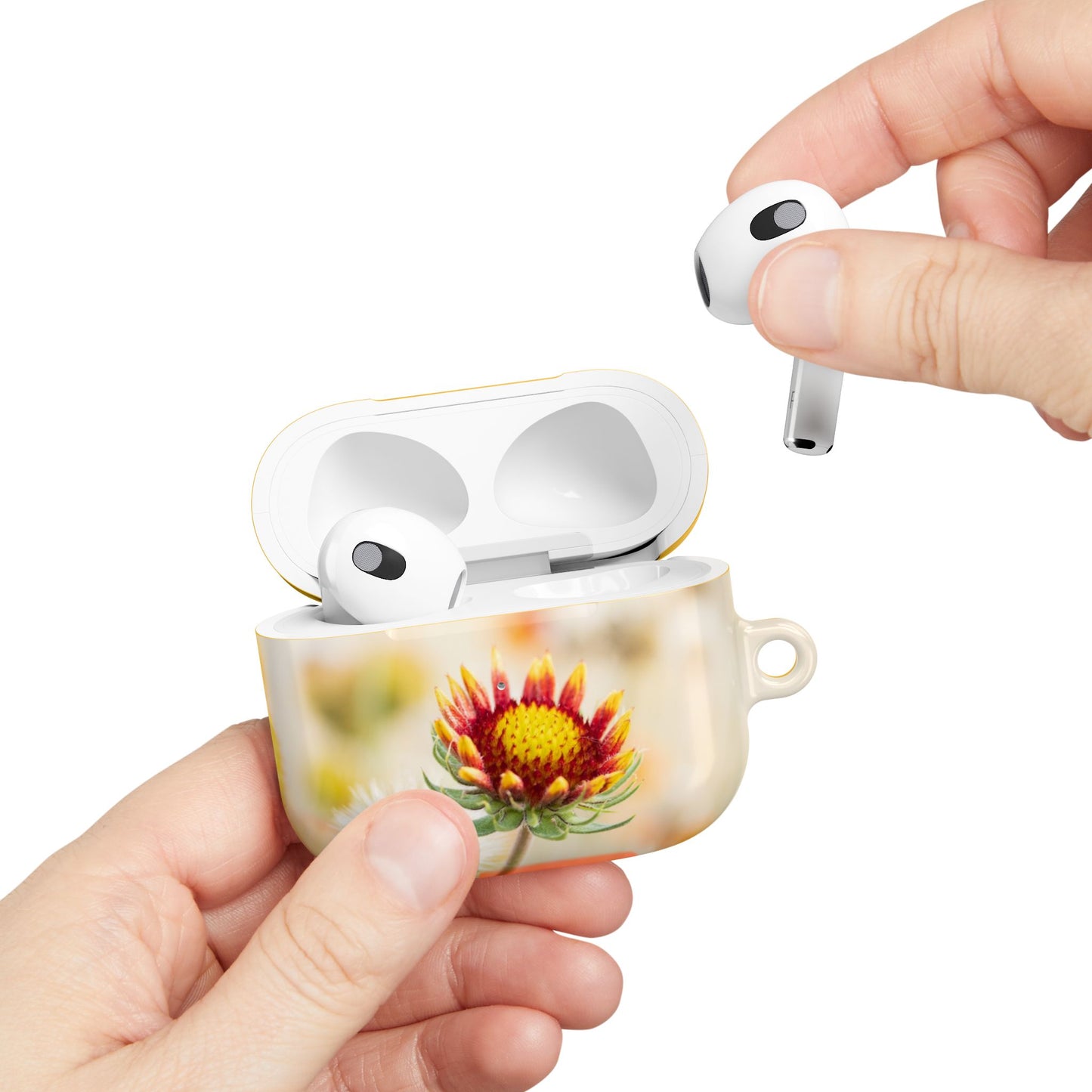 Yellow Wildflower AirPod Case — Floral Protective Case