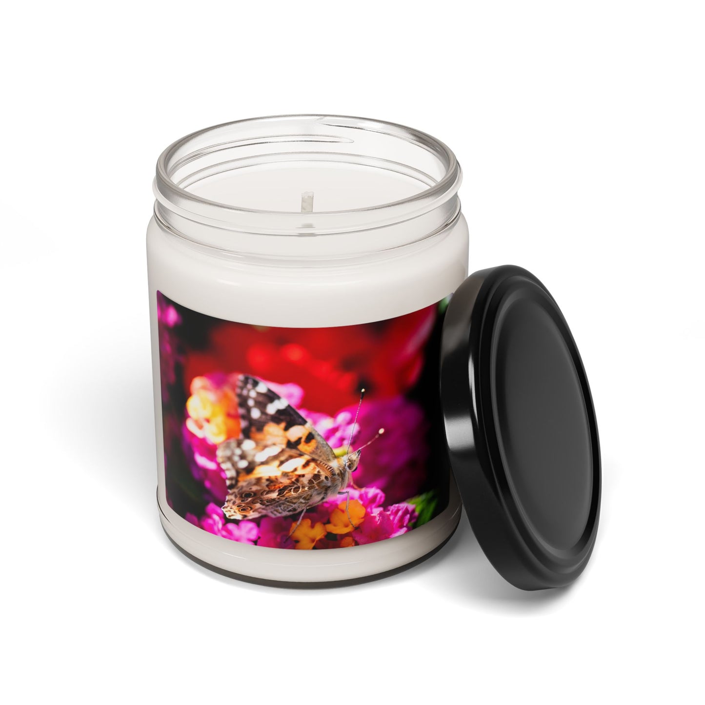 Butterfly Garden Soy Candle — 9oz Scented Jar