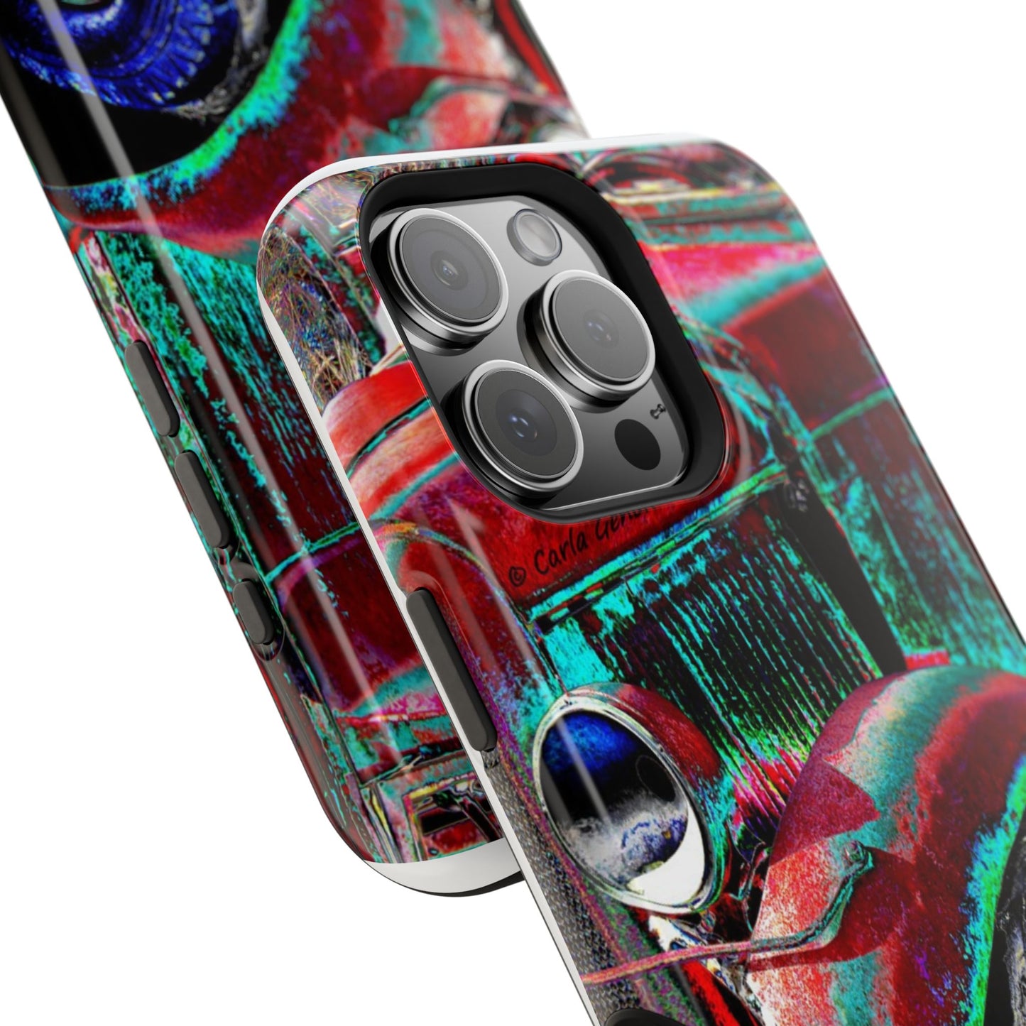 Vintage Car Magnetic Impact-Resistant Phone Case