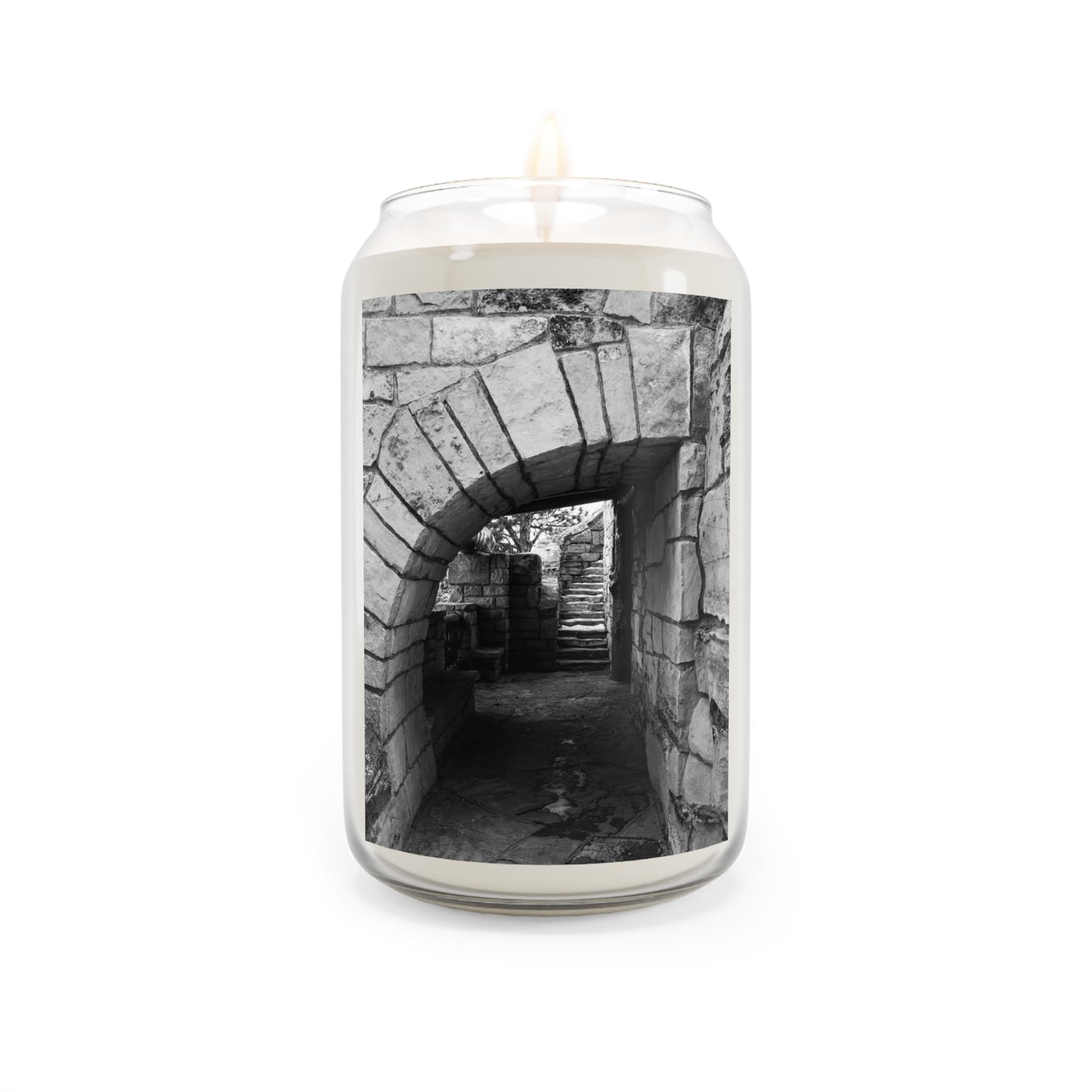 Black & White Stone Arch ~ Scented Soy Candle — 13.75oz