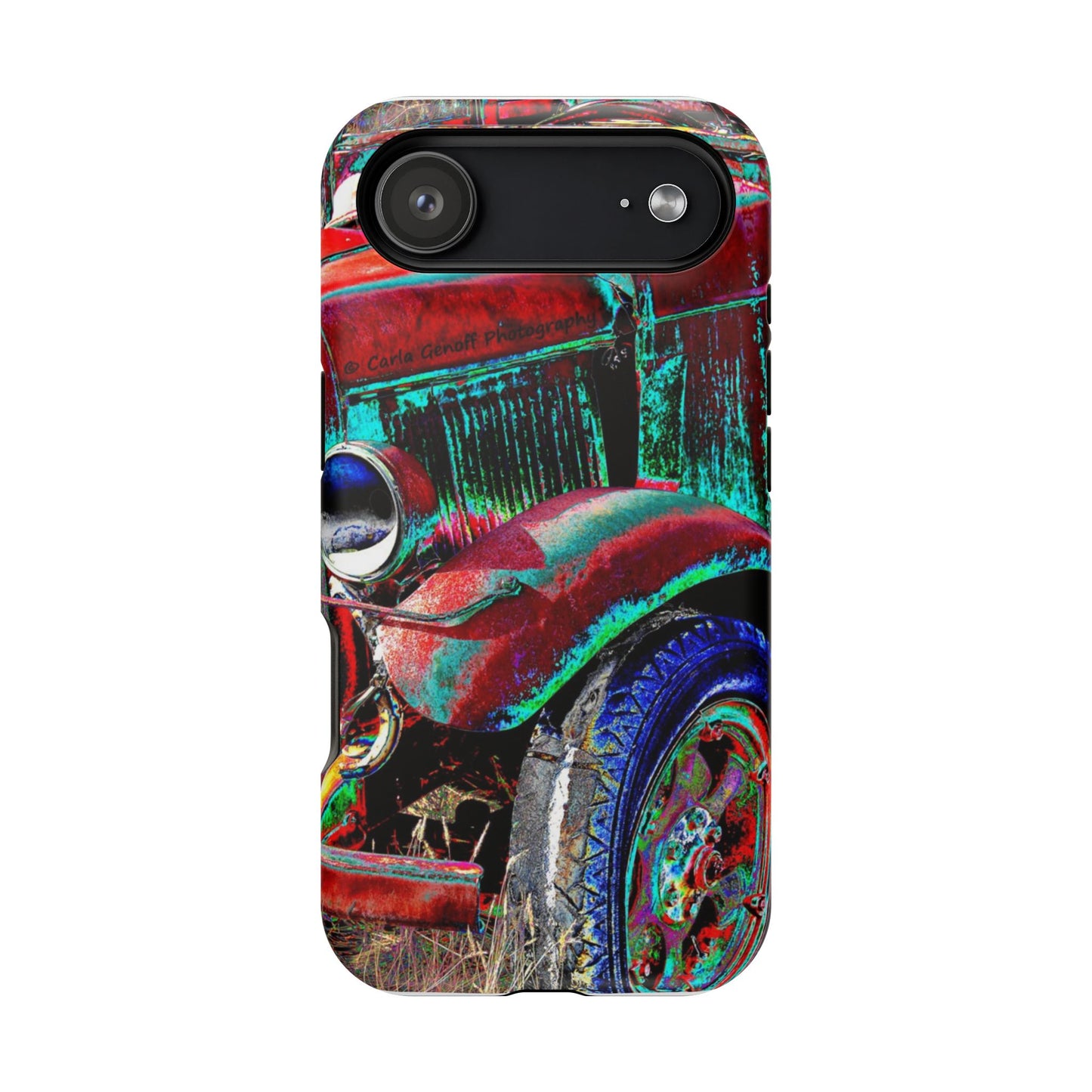 Vintage Car Magnetic Impact-Resistant Phone Case