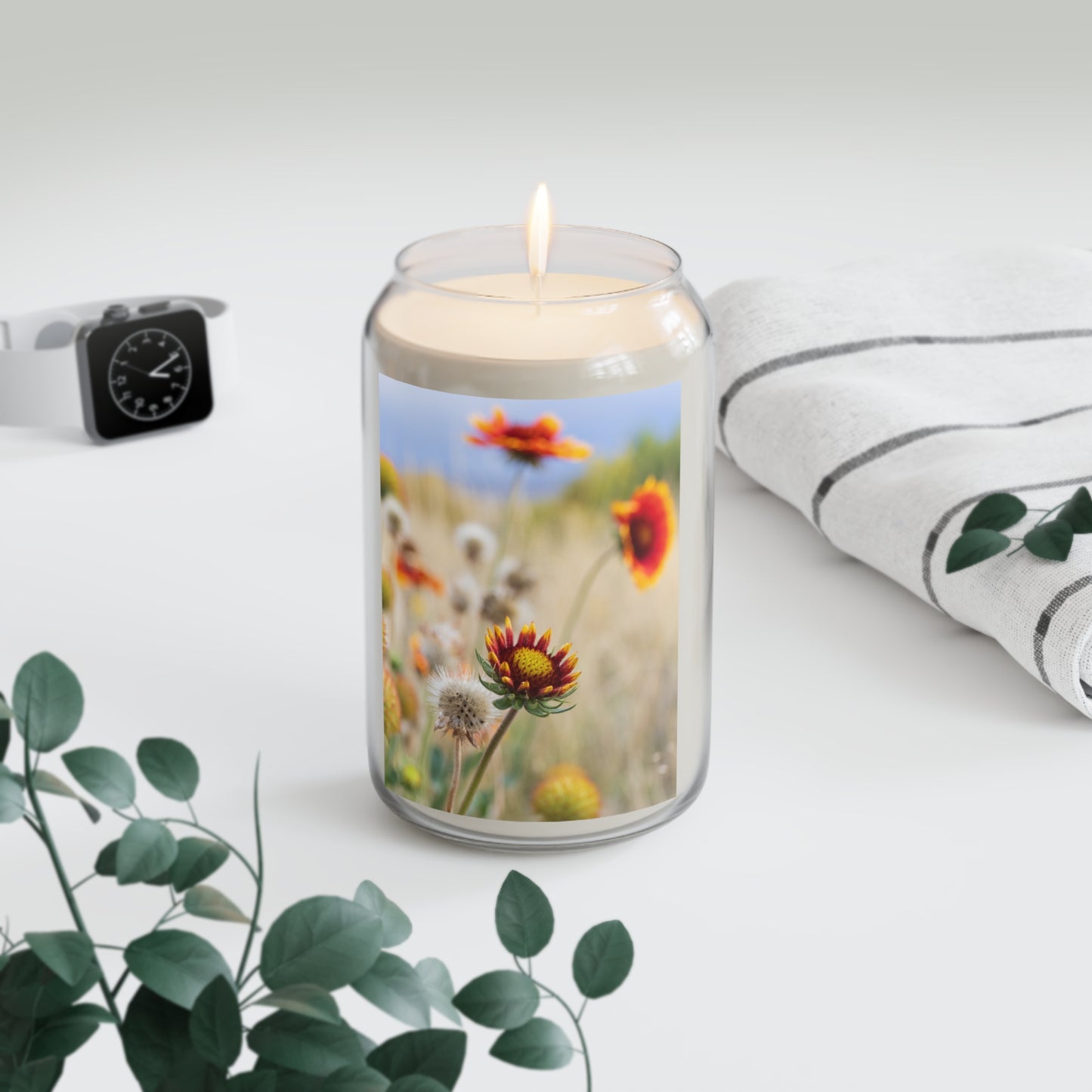 Wildflower Meadow Soy Candle – 13.75oz Scented Jar