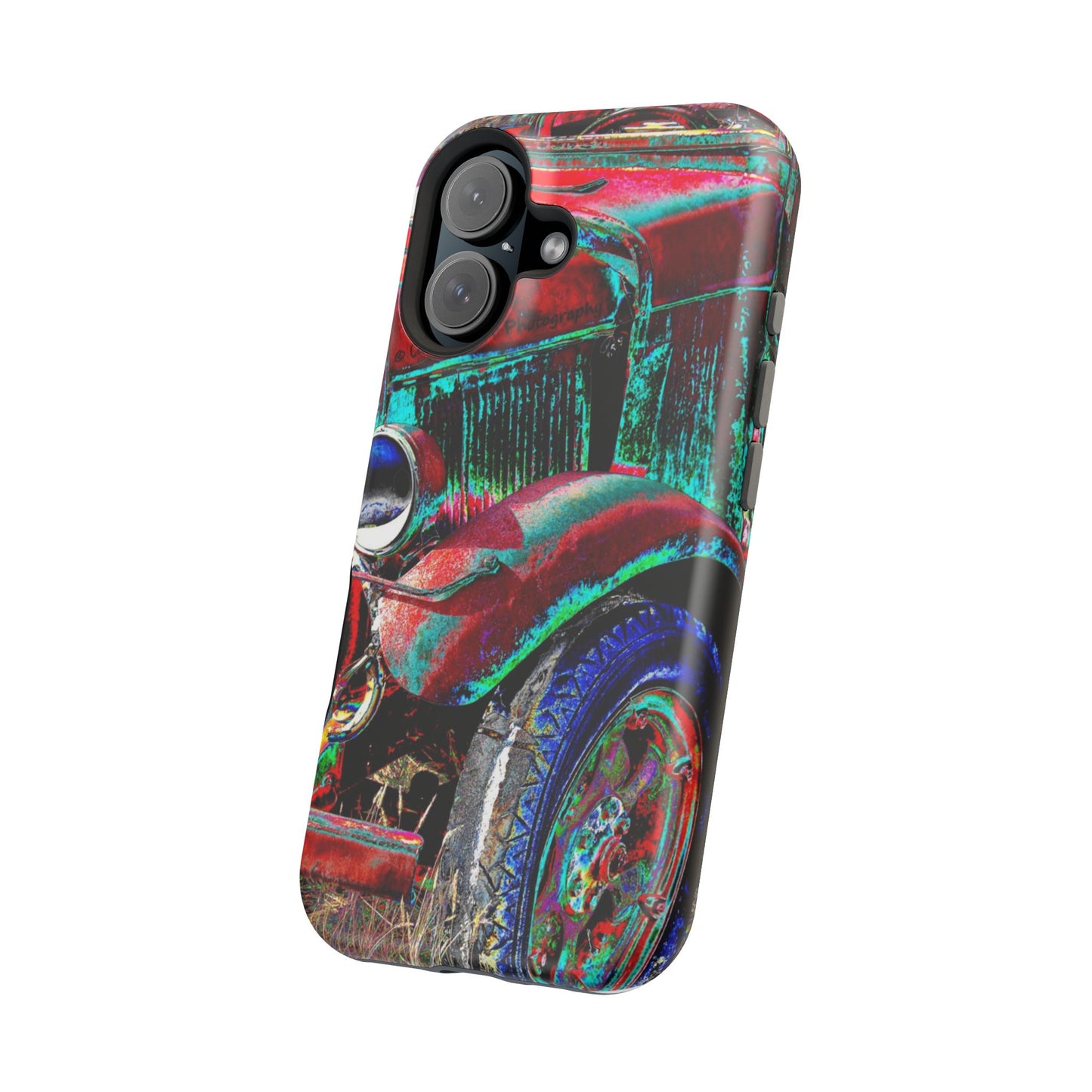Vintage Car Magnetic Impact-Resistant Phone Case