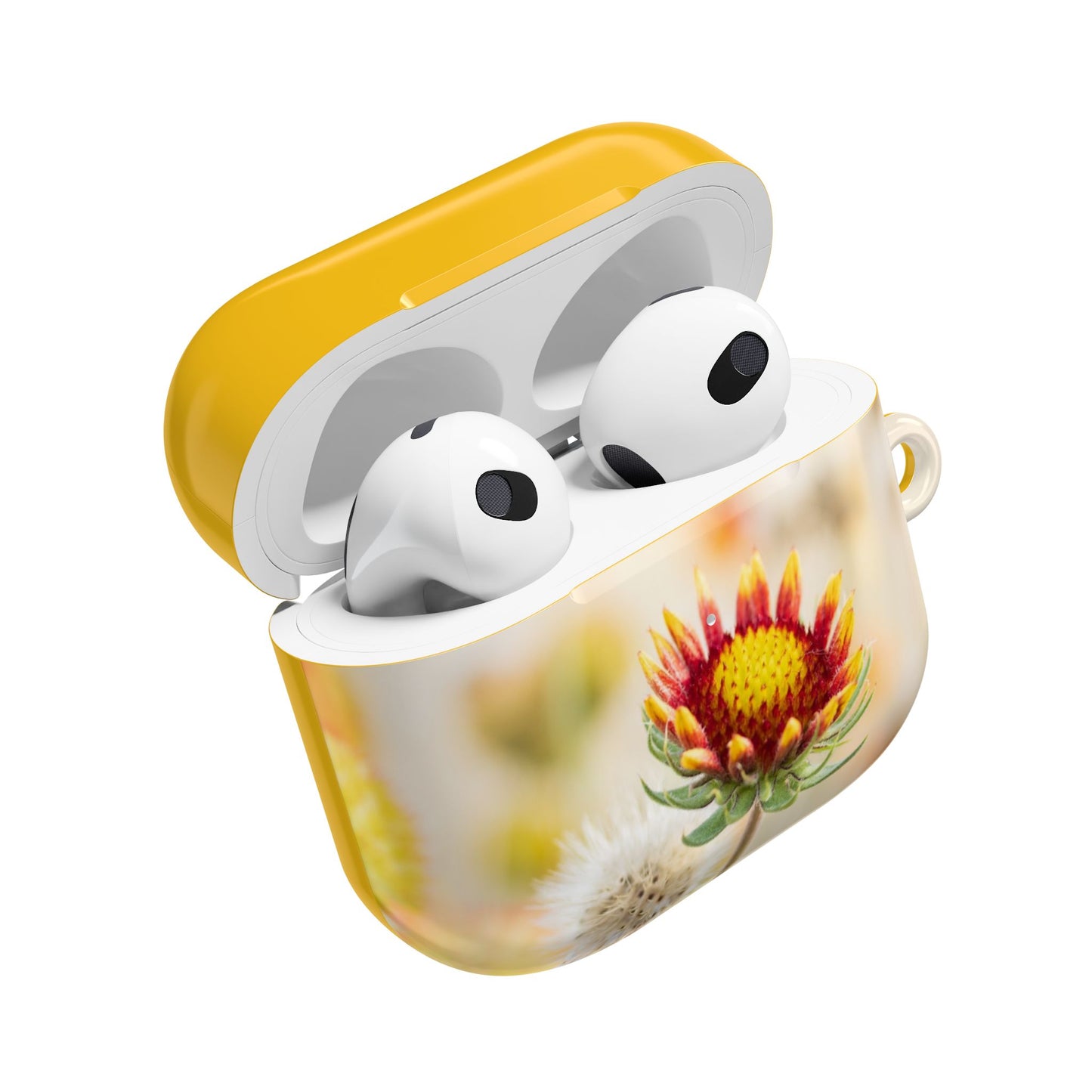 Yellow Wildflower AirPod Case — Floral Protective Case