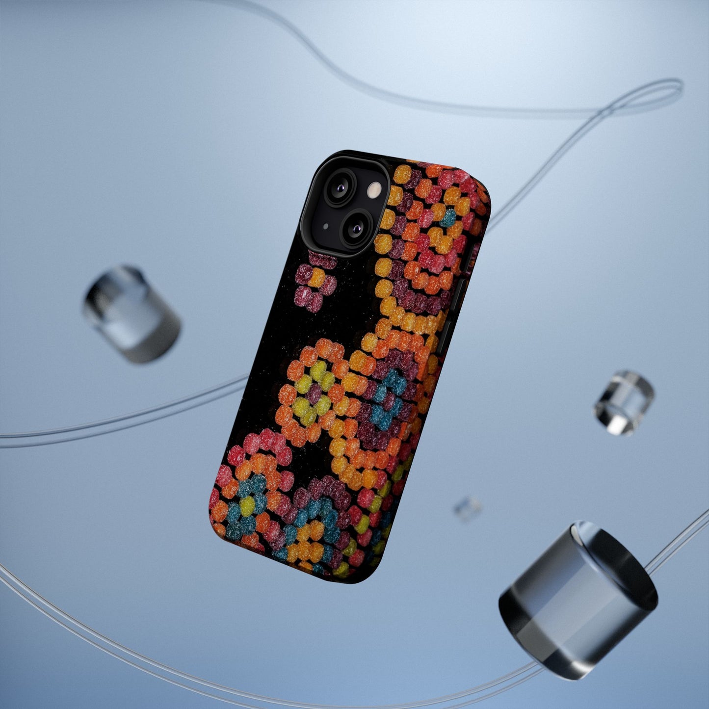 Colorful Candy Pattern Magnetic Impact Phone Case