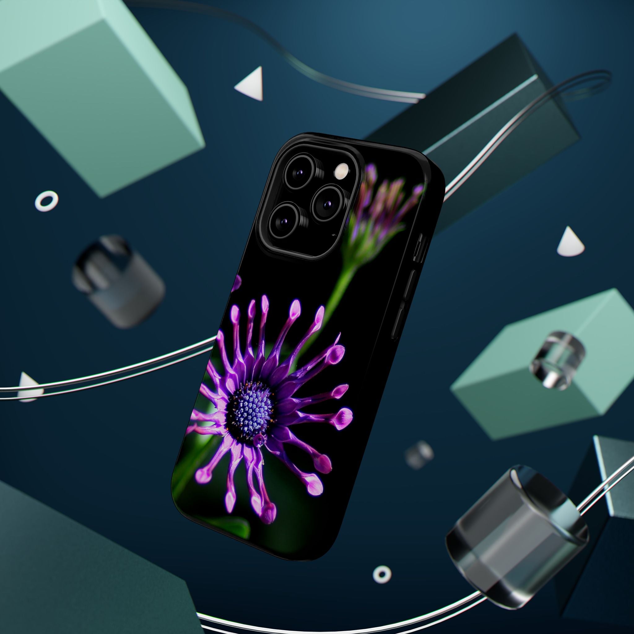 Phone Cases - Whirligig Flower Design