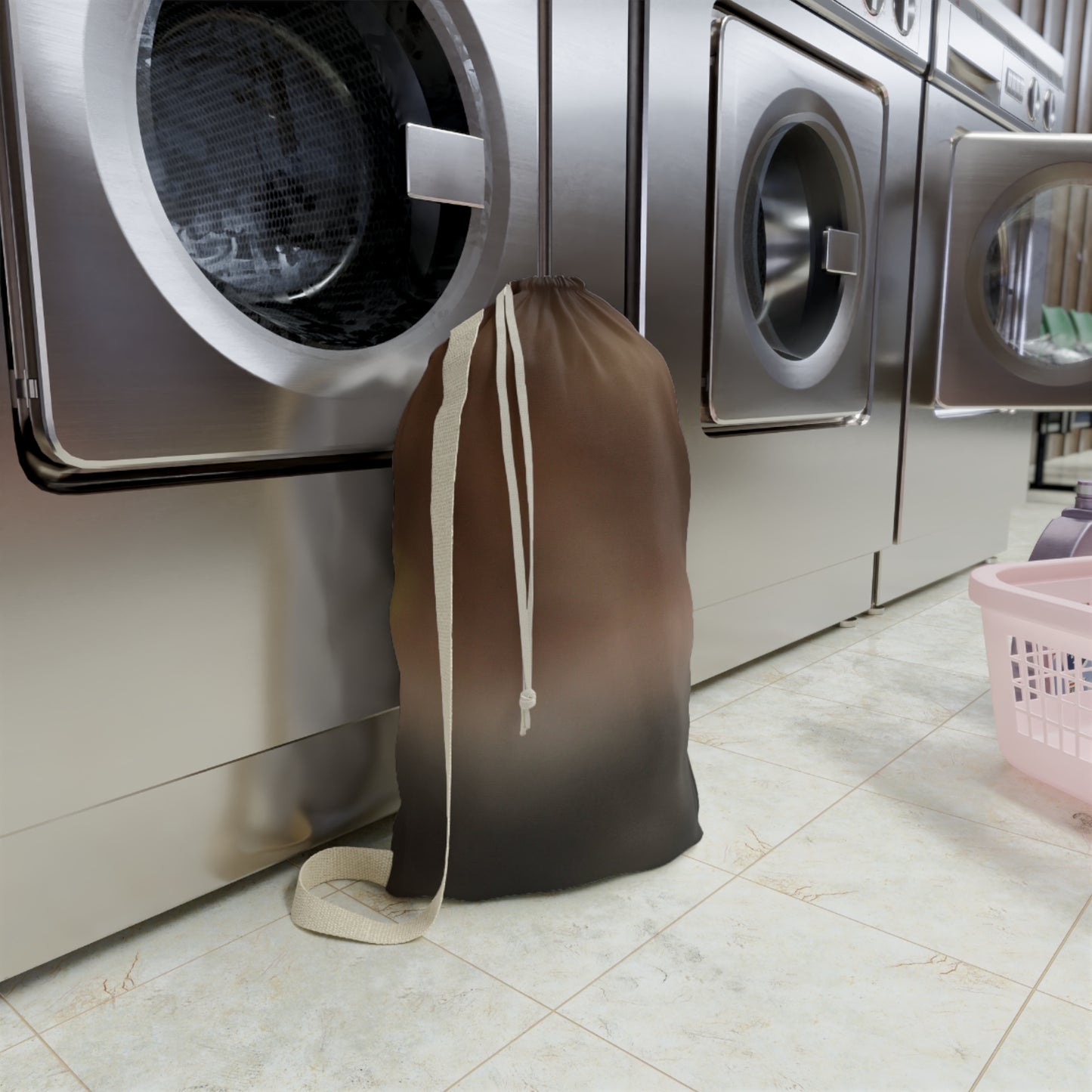 Green Buds Laundry Bag — Nature-Inspired Drawstring Wash Bag