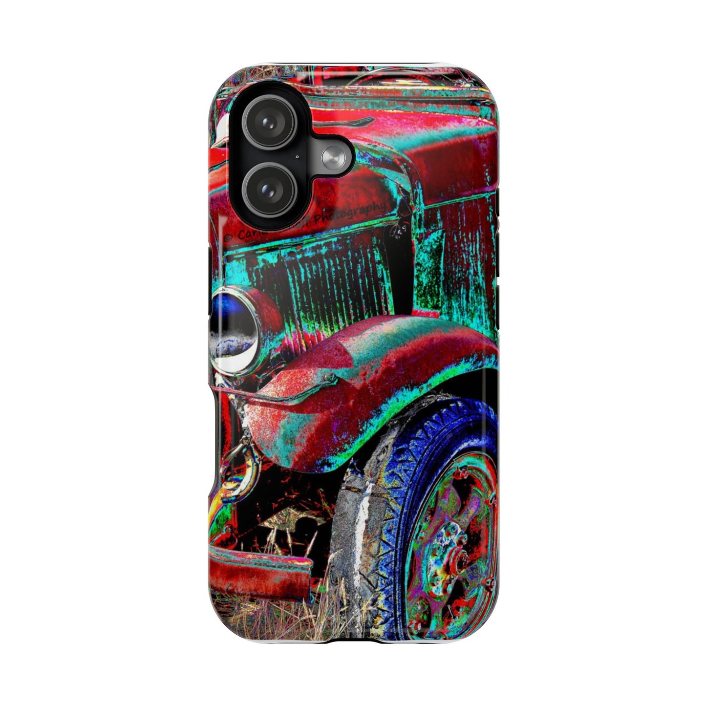 Vintage Car Magnetic Impact-Resistant Phone Case