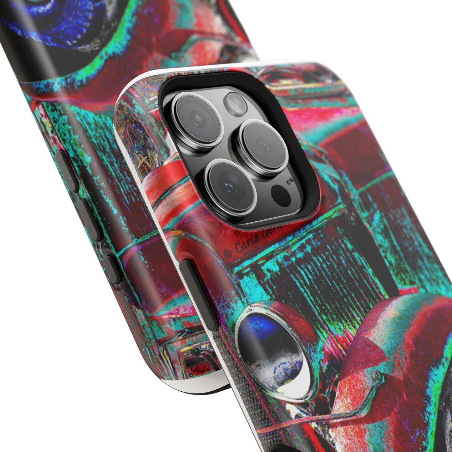 Vintage Car Magnetic Impact-Resistant Phone Case