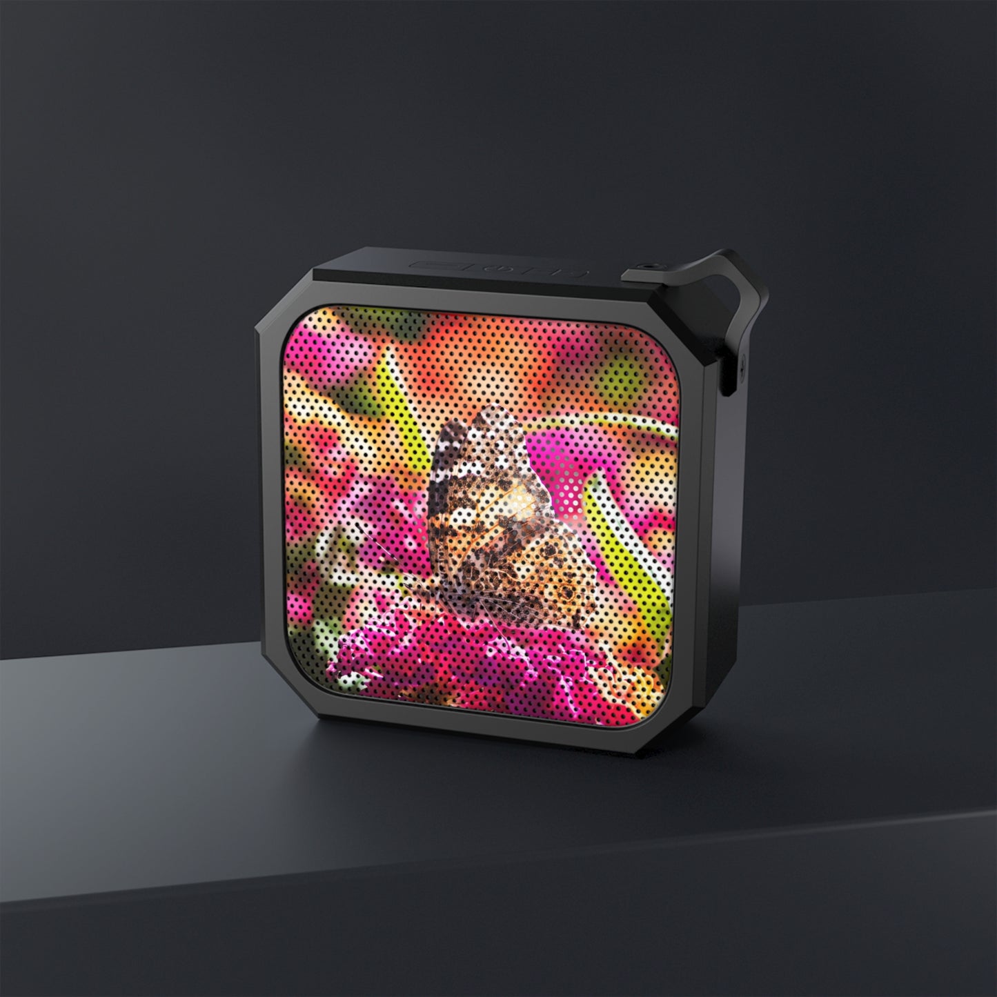 Outdoor Bluetooth Speaker — Colorful Butterfly Design