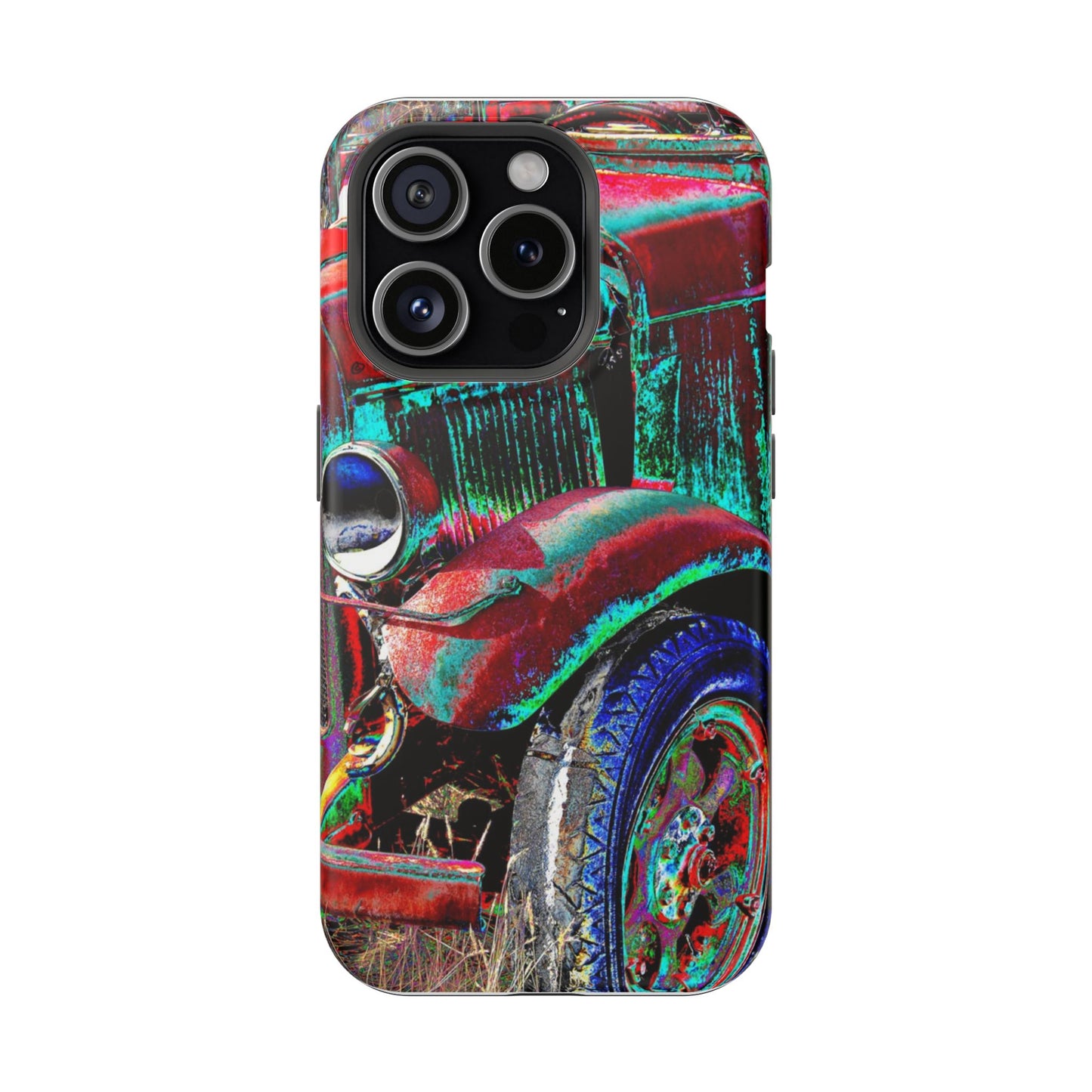 Vintage Car Magnetic Impact-Resistant Phone Case