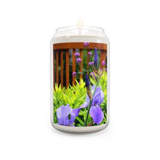 Lavender Iris Soy Candle — 13.75oz Scented Jar