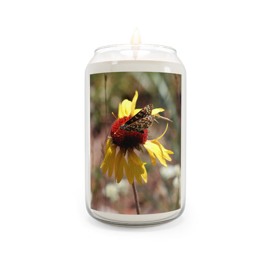 Wildflower & Flutterby Soy Candle — 13.75oz Scented Jar