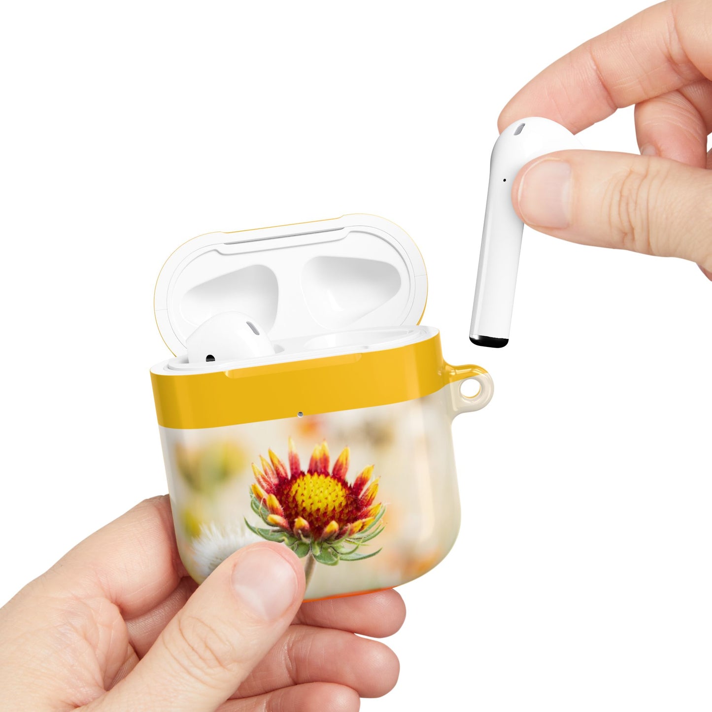 Yellow Wildflower AirPod Case — Floral Protective Case