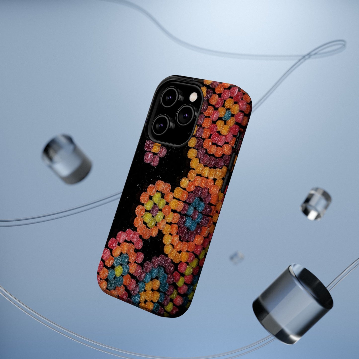 Colorful Candy Pattern Magnetic Impact Phone Case