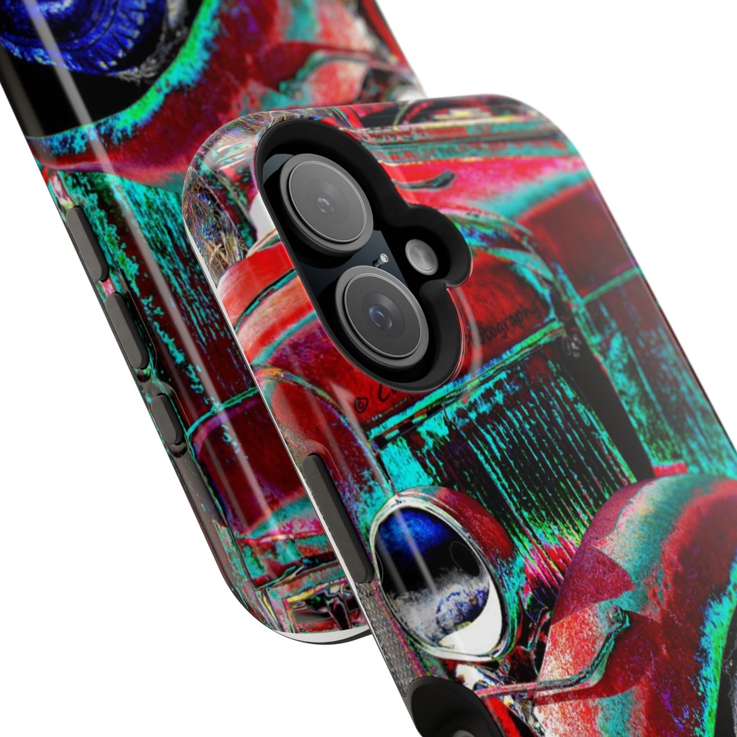 Vintage Car Magnetic Impact-Resistant Phone Case