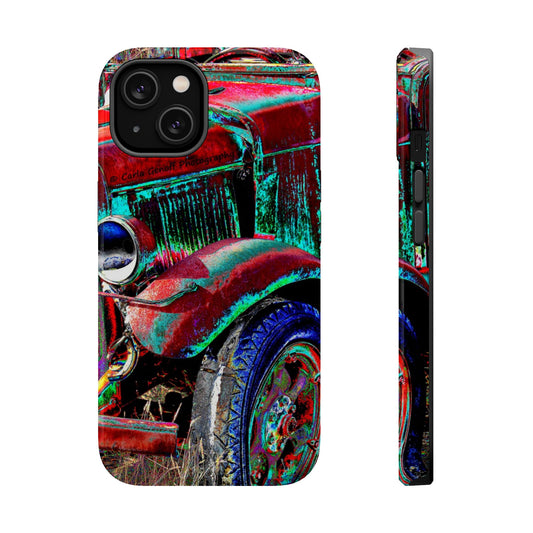 Vintage Car Magnetic Impact-Resistant Phone Case
