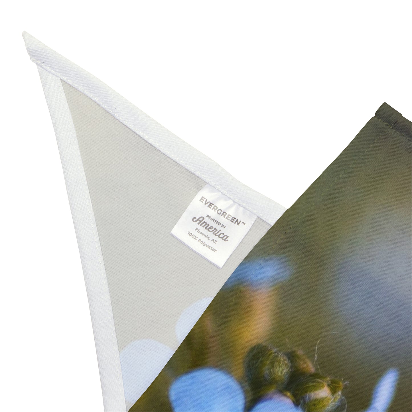 Forget-Me-Not Floral Pet Bandana – Soft Blue Flower Dog & Cat Accessory