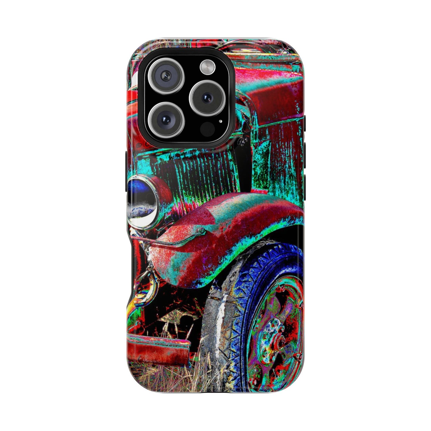 Vintage Car Magnetic Impact-Resistant Phone Case