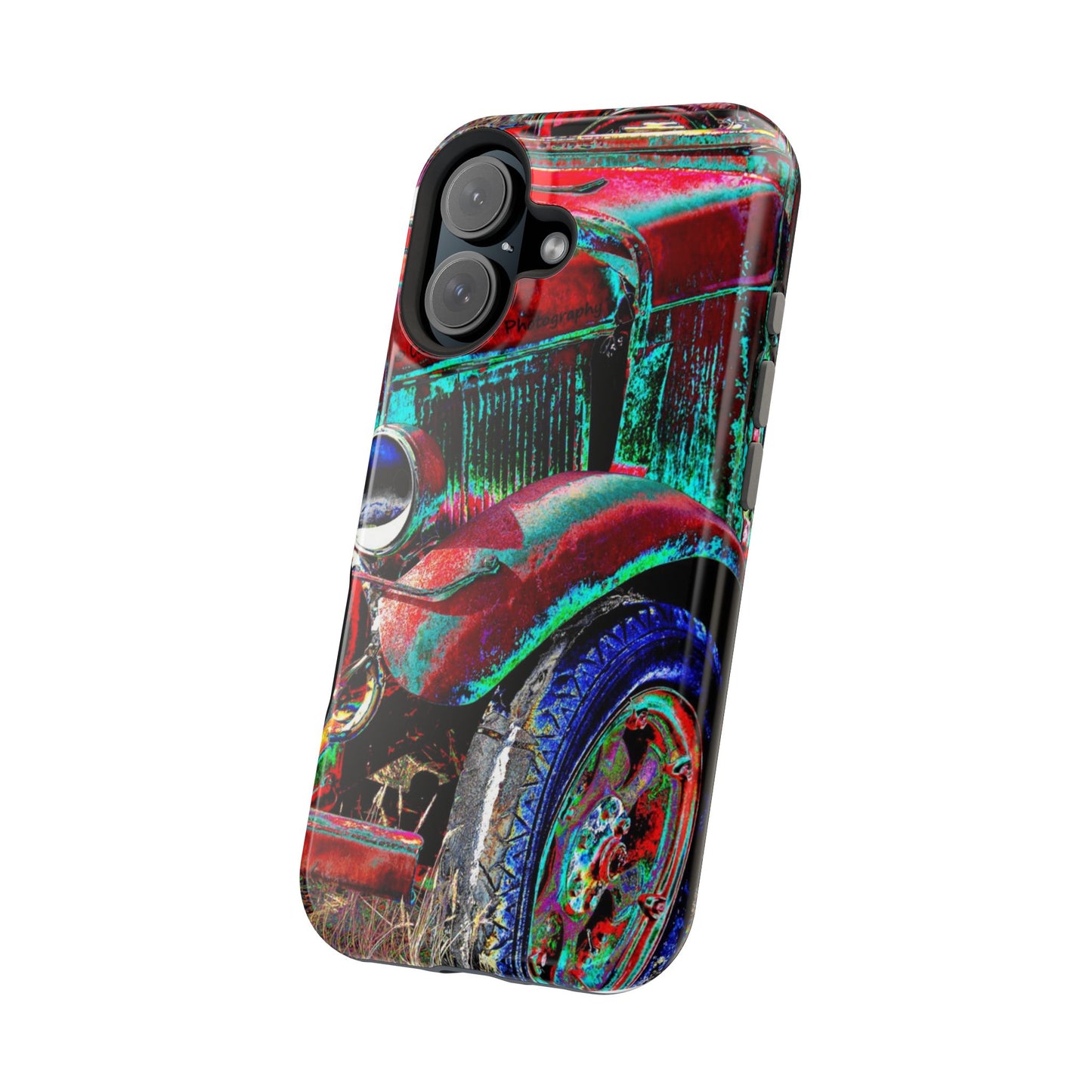 Vintage Car Magnetic Impact-Resistant Phone Case