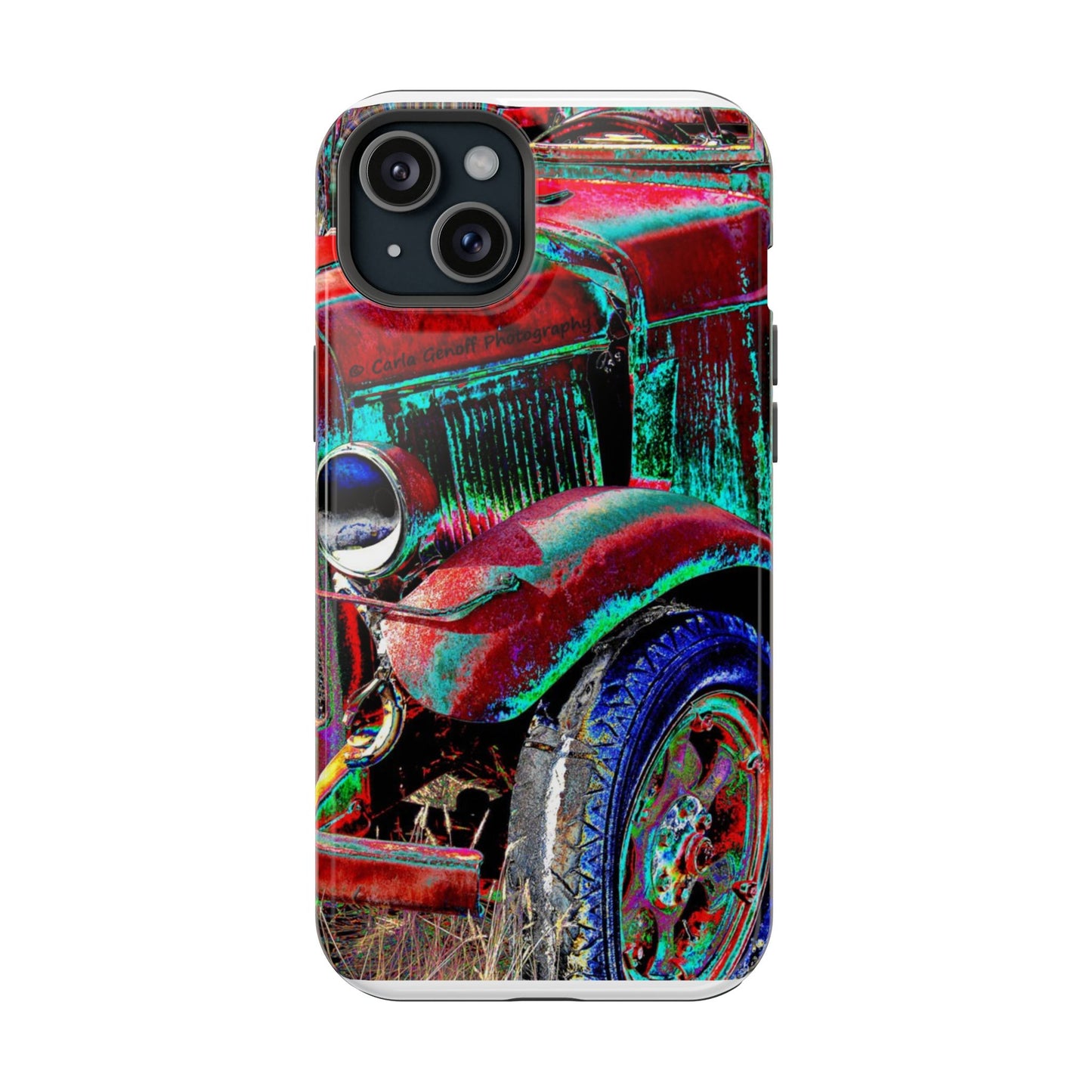 Vintage Car Magnetic Impact-Resistant Phone Case