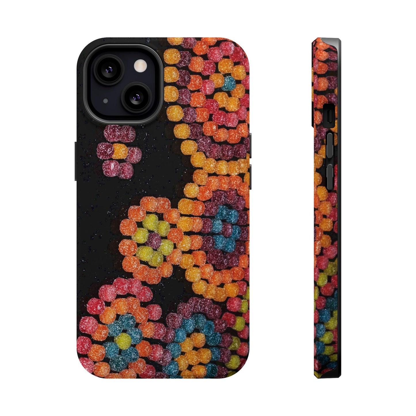 Colorful Candy Pattern Magnetic Impact Phone Case