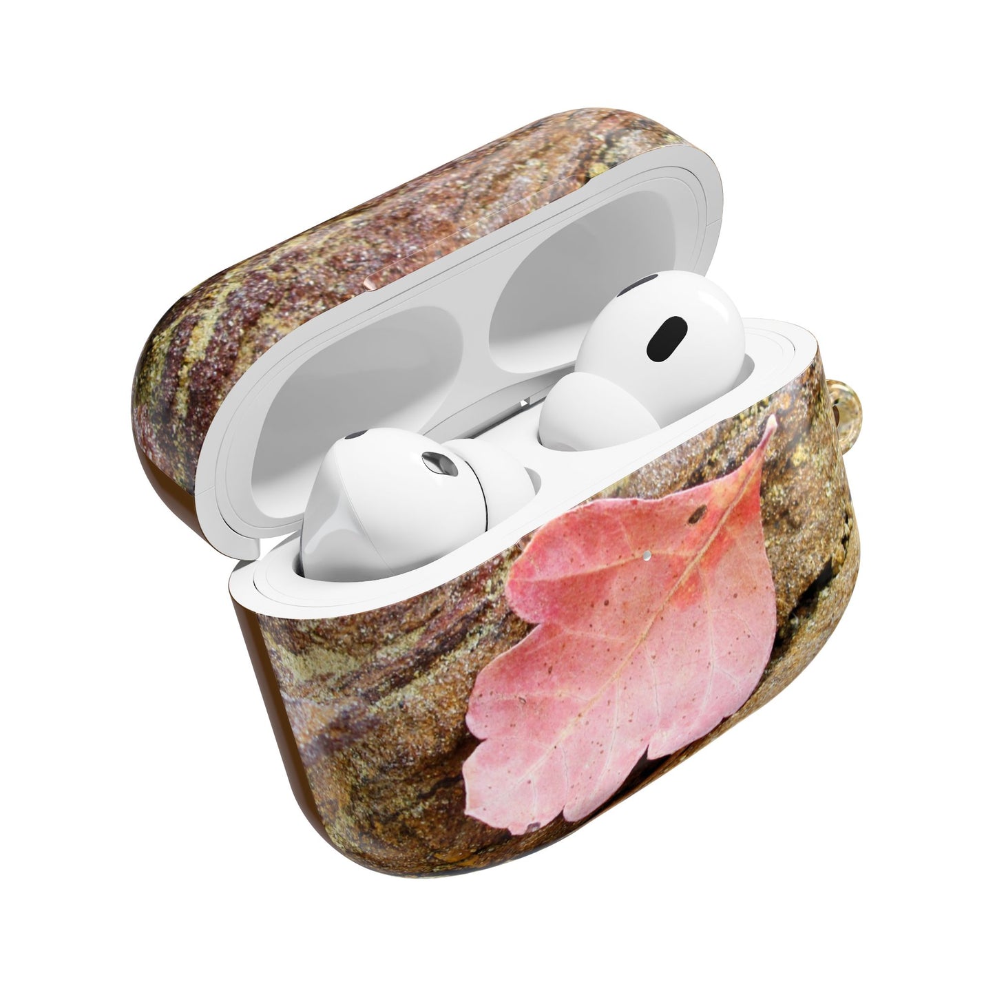Leaf Print AirPod Case — Autumn Nature Protective AirPods Cover