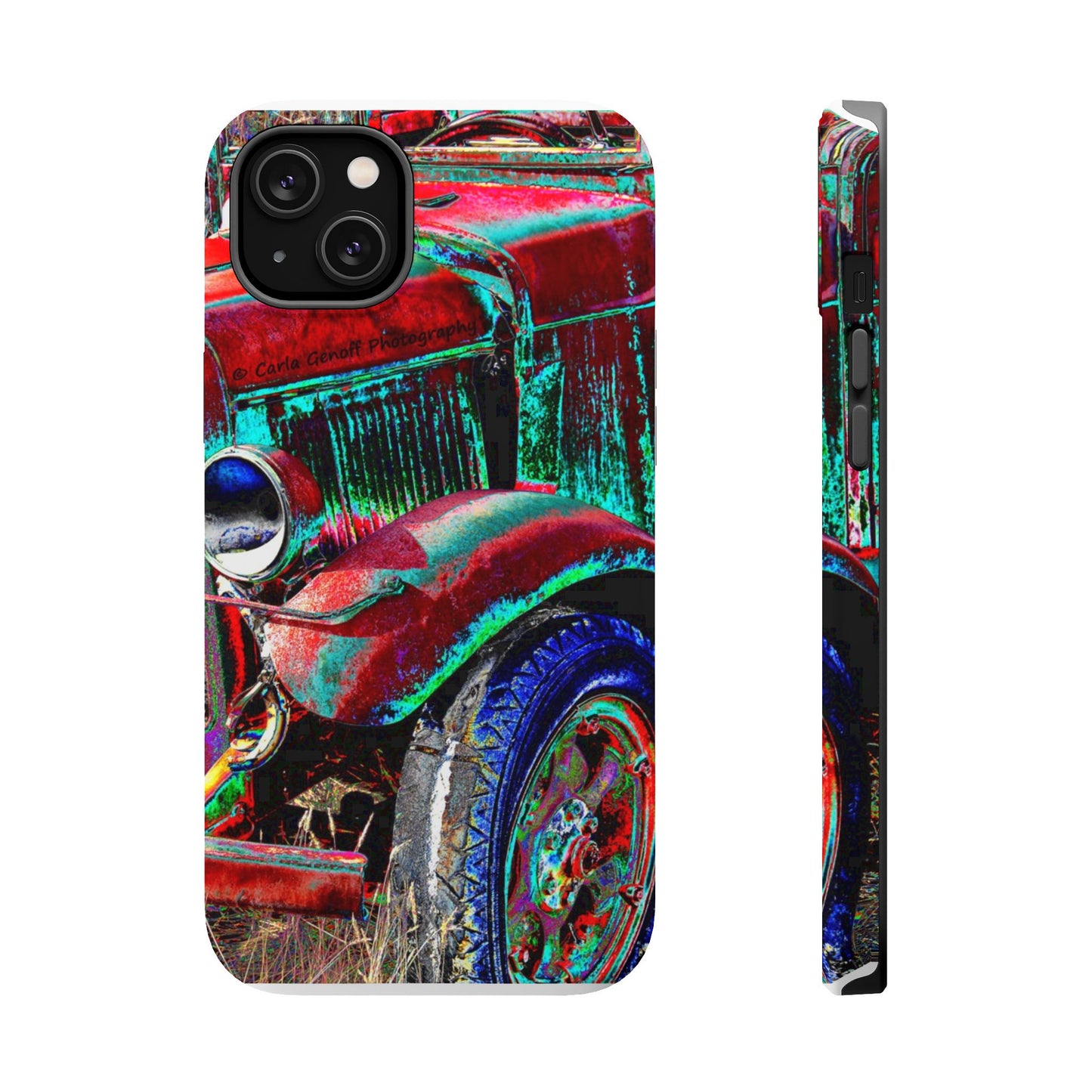 Vintage Car Magnetic Impact-Resistant Phone Case