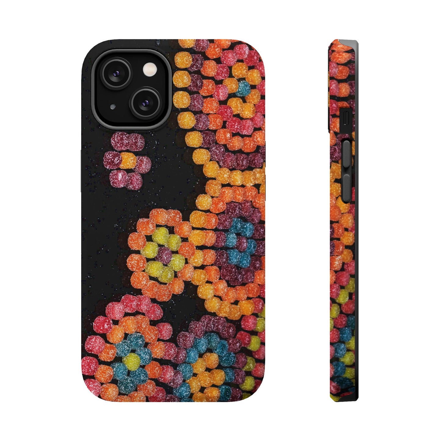 Colorful Candy Pattern Magnetic Impact Phone Case
