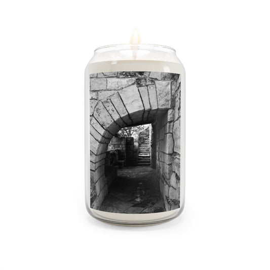 Black & White Stone Arch ~ Scented Soy Candle — 13.75oz
