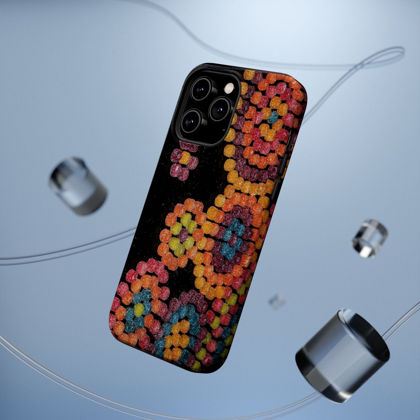 Colorful Candy Pattern Magnetic Impact Phone Case