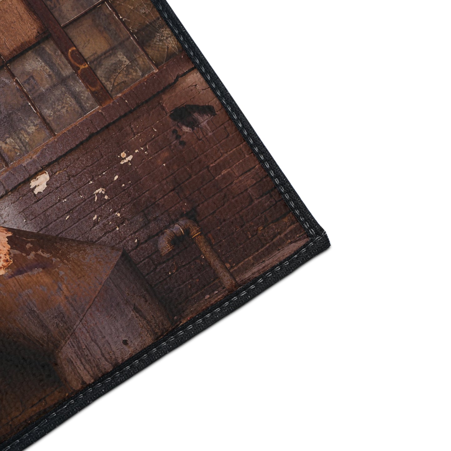 Industrial Rusted Pipe Floor Mat – Urban Decay Photo Entrance Rug