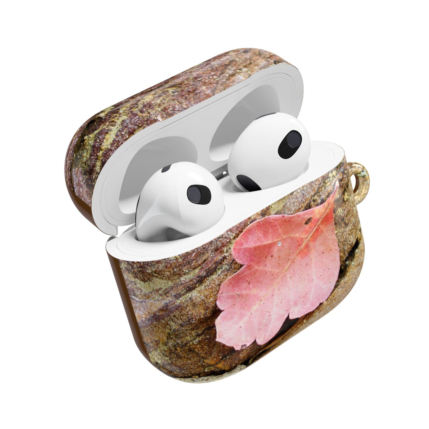 Leaf Print AirPod Case — Autumn Nature Protective AirPods Cover