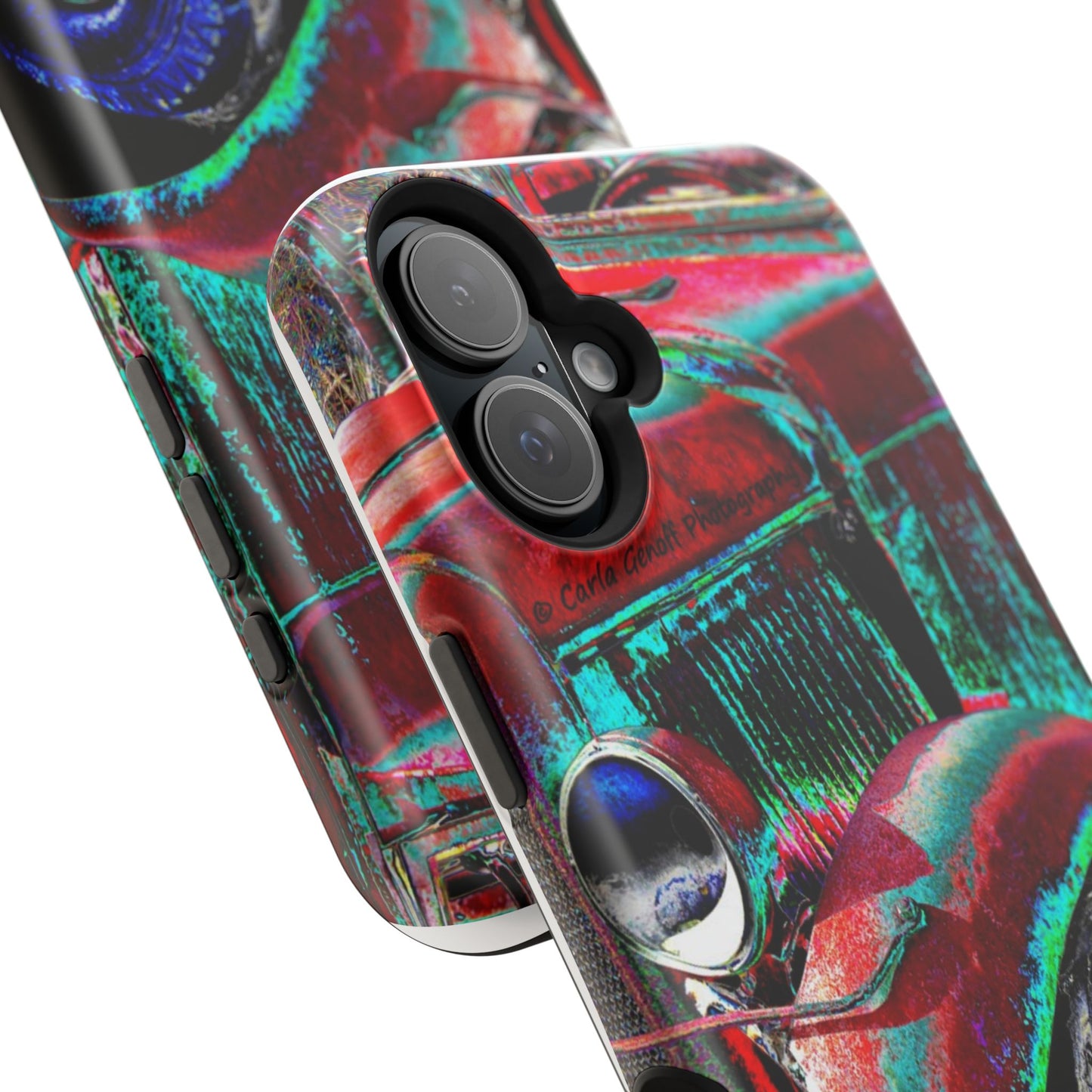 Vintage Car Magnetic Impact-Resistant Phone Case