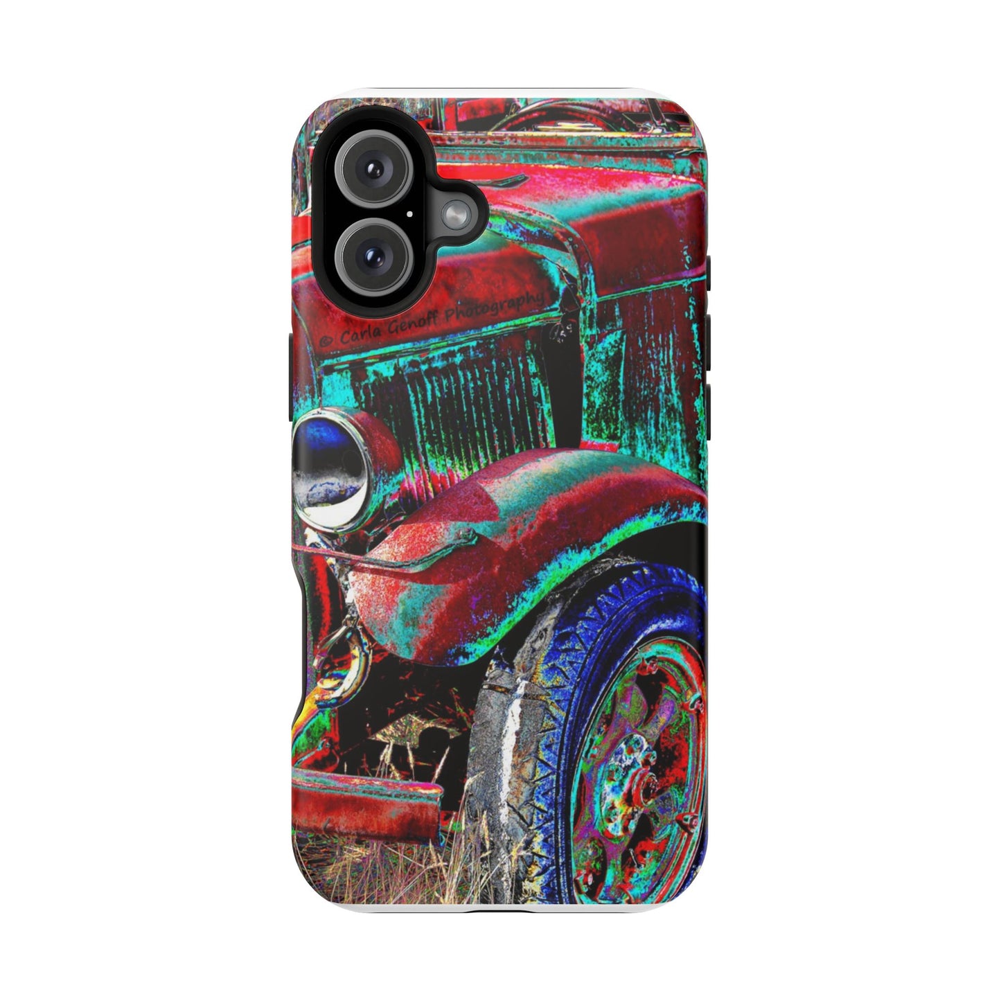 Vintage Car Magnetic Impact-Resistant Phone Case