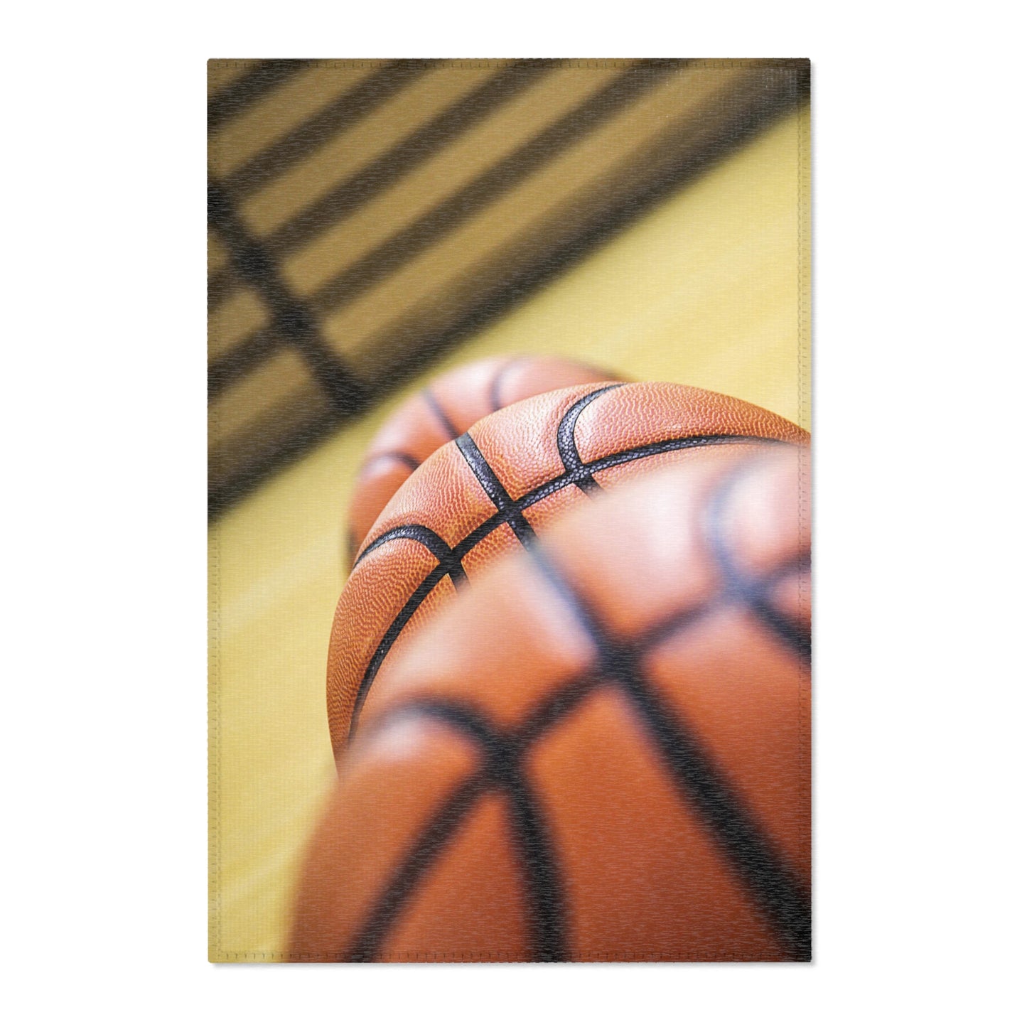 Basketball Court Area Rug – Indoor Sports Decor Rug