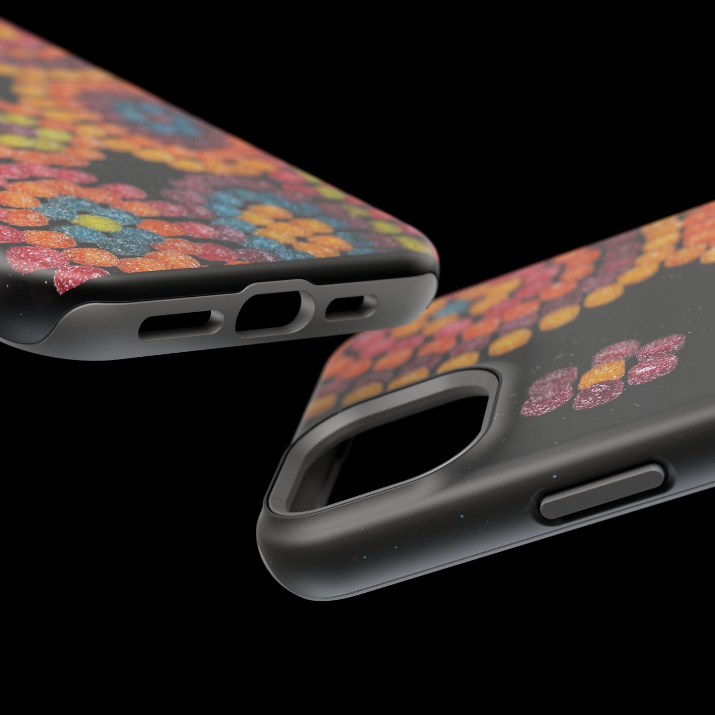 Colorful Candy Pattern Magnetic Impact Phone Case