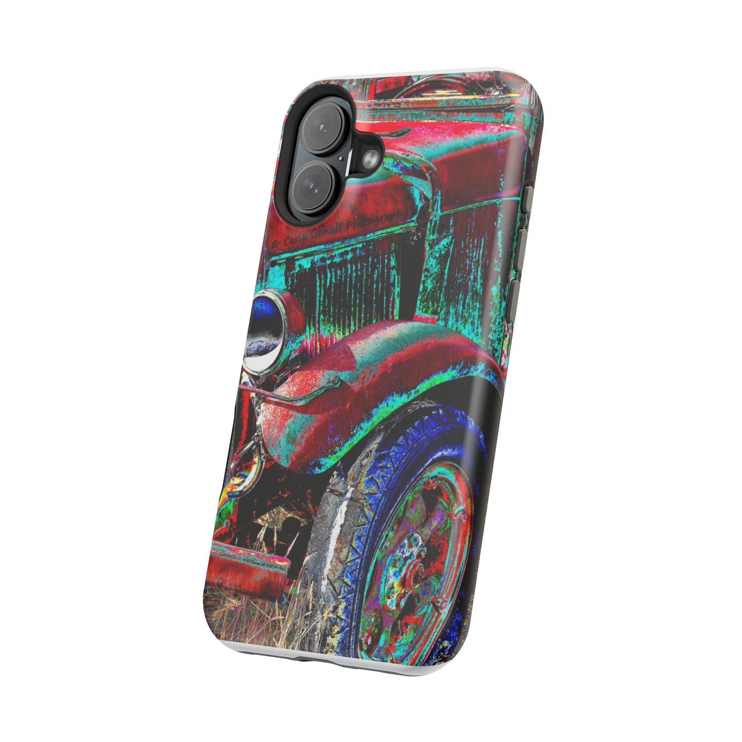 Vintage Car Magnetic Impact-Resistant Phone Case