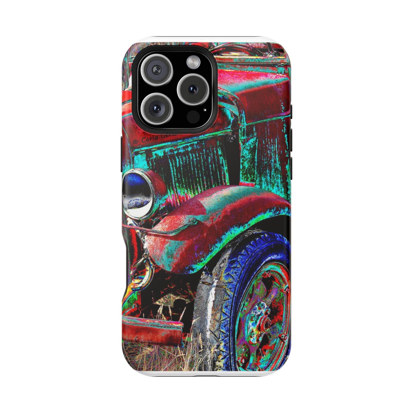 Vintage Car Magnetic Impact-Resistant Phone Case