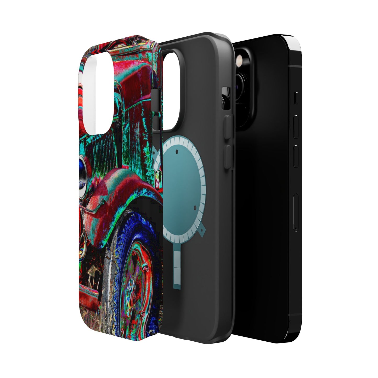 Vintage Car Magnetic Impact-Resistant Phone Case